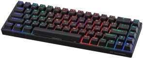 Клавіатура 2E KG380 RGB Gateron Red Switch Bluetooth Black (2E-KG380UBK-RD)