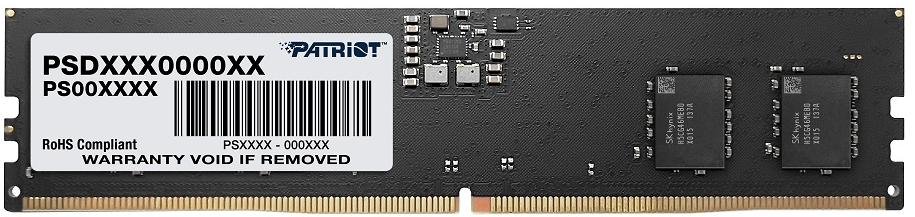  Оперативна пам’ять Patriot Signature Line DDR5 1x8GB (PSD58G480041)