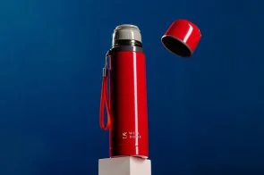 Фото: Термос Well Done WD-7145R 500ml Red № 3 | KTC