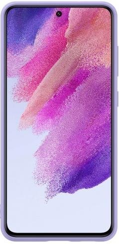 Чохол Samsung for Galaxy S21 FE - Silicone Cover Lavender (EF-PG990TVEGRU)