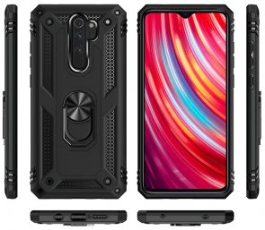 Чохол BeCover for Xiaomi Redmi 9 - Military Black (705128)