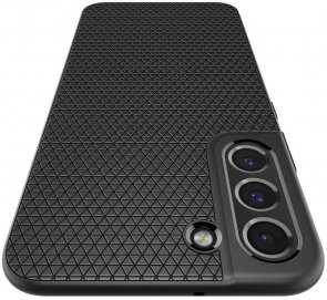 Чохол Spigen for Samsung Galaxy S22 - Liquid Air Matte Black (ACS03987)