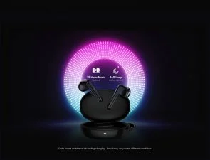 Фото: Навушники TECNO Buds 2 Black (4895180765681) № 9 | KTC