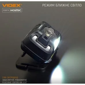 Фото: Ліхтар налобний Videx 025 (VLF-H025C) № 4 | KTC