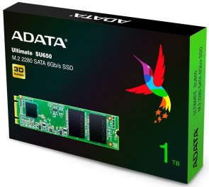 SSD-накопичувач A-Data Ultimate SU650 2280 SATA III 1TB (ASU650NS38-1TT-C)