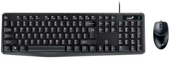 Фото: Комплект клавіатура+миша Genius KM-170 USB Black (31330006409) № 2 | KTC