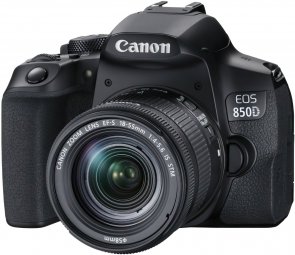 Цифрова фотокамера дзеркальна Canon EOS 850D kit 18-55 IS STM Black (3925C016)