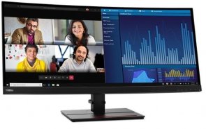 Монітор Lenovo ThinkVision P34w-20 Black (62CCRAT3UA)