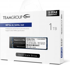 SSD-накопичувач Team MP34 2280 PCIe 3.0 x4 NVMe 1TB (TM8FP4001T0C101)