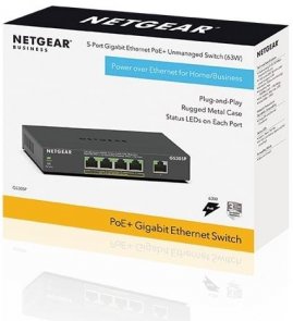 Комутатор NETGEAR GS305P (GS305P-200PES)