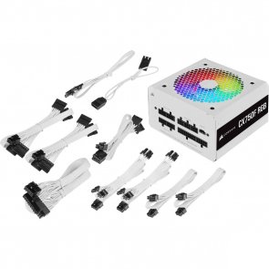 Блок живлення Corsair 750W CX750F RGB White (CP-9020227-EU)