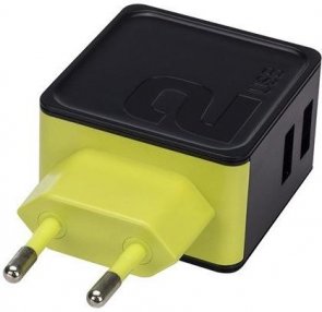 Зарядний пристрій Rock Space Sugar Travel Charger 2-Port Black (RWC0239)