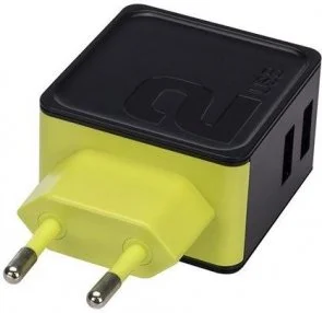 Фото: Зарядний пристрій Rock Space Sugar Travel Charger 2-Port Black (RWC0239) № 3 | KTC