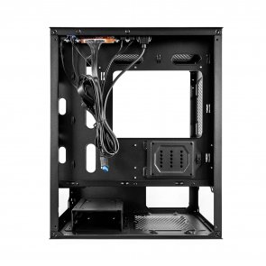 Корпус 1stPlayer T3-4F1-BK Black with window