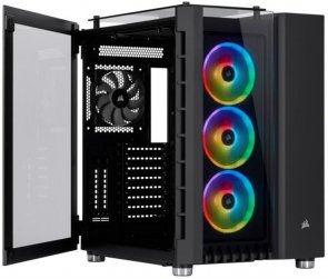 Корпус Corsair Crystal Series 680X RGB Black with window (CC-9011168-WW)