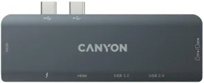 Фото: USB-хаб Canyon 7in1 DS-5 Dark Gray (CNS-TDS05B) № 4 | KTC
