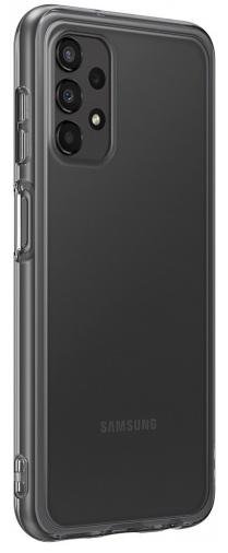 Чохол Samsung for Galaxy A13 A135 - Soft Clear Cover Black (EF-QA135TBEGRU)