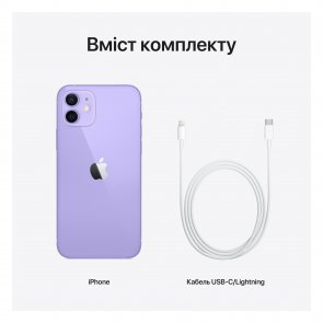 Смартфон Apple iPhone 12 64GB Purple (MJNM3)