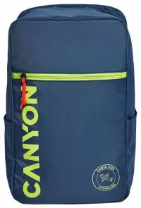 Фото: Рюкзак для ноутбука Canyon CSZ-02 Navy/Lime (CNS-CSZ02NY01) № 3 | KTC