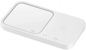 Фото: Бездротова зарядна станція Samsung Wireless Charger Duo 15W w/o TA White (EP-P5400BWEGEU) № 5 | KTC