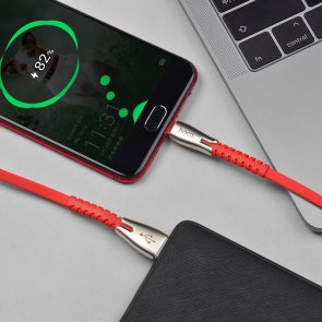 Кабель Hoco U58 Core AM / Micro USB Red (U58 Micro Red)