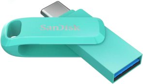 Флешка USB SanDisk Ultra Dual Drive Go 64GB Green (SDDDC3-064G-G46G)