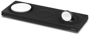Фото: Бездротова зарядна станція Belkin 3in1 MagSafe Stand Black (WIZ016vfBK) № 2 | KTC