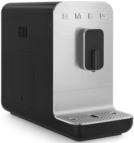 Кавомашина Smeg Retro Style Matte Black (BCC01BLMEU)