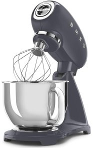 Планетарний міксер Smeg Retro Style Gray (SMF03GREU)