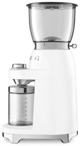 Кавомолка Smeg Retro Style White (CGF01WHEU)