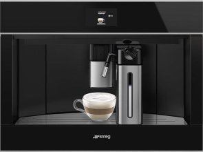 Вбудована кавомашина Smeg Dolce Stil Novo Black (CMS4604NX)