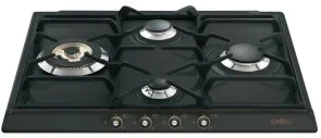 Фото: Газова варильна поверхня Smeg Cortina Anthracite SR764AO № 2 | KTC