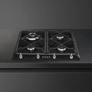Фото: Газова варильна поверхня Smeg Victoria Black SR964NGH № 2 | KTC