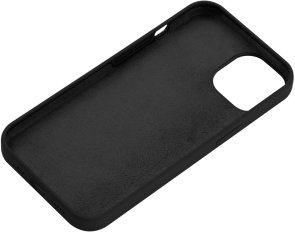 Чохол 2E for Apple iPhone 13 - Basic Liquid Silicone Black (2E-IPH-13-OCLS-BK)