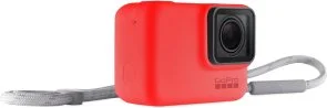 Фото: Захисний чохол для камери GoPro Hero5/Hero6/Hero7 Firecracker Red + ремінець (ACSST-012) № 3 | KTC