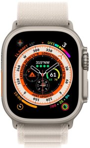 Смарт годинник Apple Watch Series Ultra 49mm Titanium Case with Starlight Alpine Loop