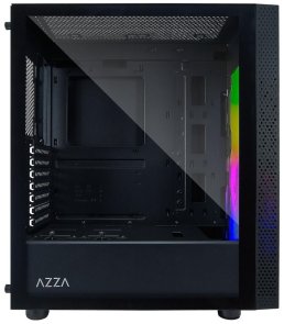 Корпус AZZA Celesta Black with window (CSAZ-340F)