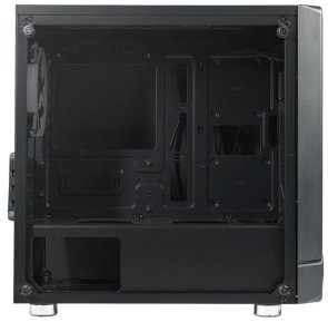 Корпус AZZA Noir Black with window (CSAZ-130)