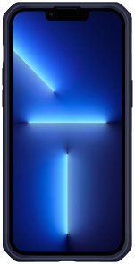 Чохол iTSkins for iPhone 14 Pro HYBRID R TEK Deep blue and Transparent (AP4X-HBTEK-DBTR)