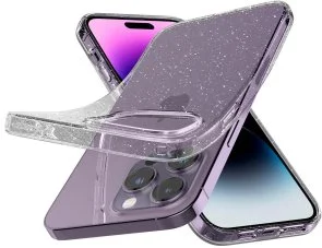 Фото: Чохол Spigen for Apple iPhone 14 Pro - Liquid Crystal Glitter Crystal Quartz (ACS04954) № 6 | KTC