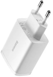 Фото: Зарядний пристрій Baseus Compact Charger 3U 17W White (CCXJ020102) № 2 | KTC