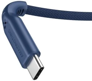 Фото: Кабель AMAZINGthing Speed Pro 60W Type-C / Type-C 1.1m Blue (SP60W110MBU) № 2 | KTC