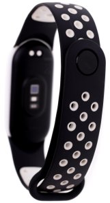 Ремінець Climber for Xiaomi Mi Band 5/6 - Nike Black white