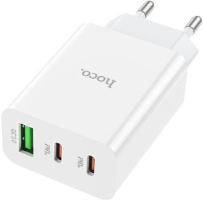 Зарядний пристрій Hoco C99A 20W White (37050)