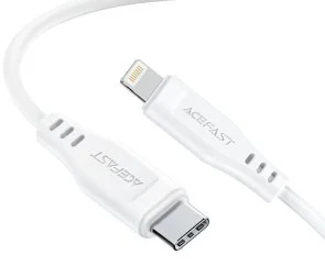 Фото: Кабель Acefast C3-01 30W Type-C / Lightning MFI 1.2m White (AFC3-01W) № 2 | KTC