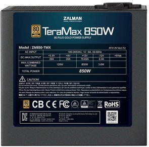 Блок живлення Zalman 850W TeraMax ZM850-TMX