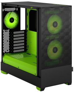 Корпус FRACTAL DESIGN Pop Air RGB Green with window (FD-C-POR1A-04)