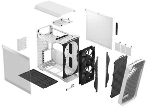 Фото: Корпус FRACTAL DESIGN Torrent Compact White with window (FD-C-TOR1C-03) № 7 | KTC