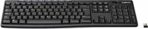Фото: Клавіатура Logitech K270 US/UKR Black (920-003738) № 3 | KTC