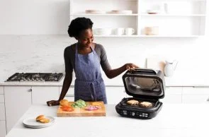 Фото: Гриль Ninja Foodi MAX Health MultiGrill and Air Fryer with Cooking probe (AG651EU) № 11 | KTC